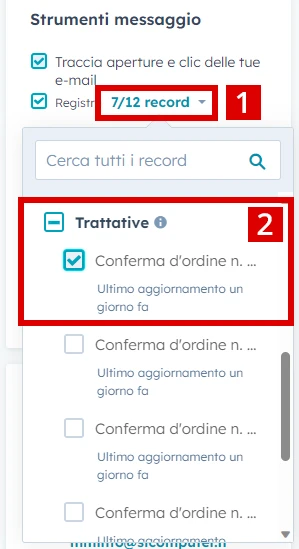 Trattativa su Outlook